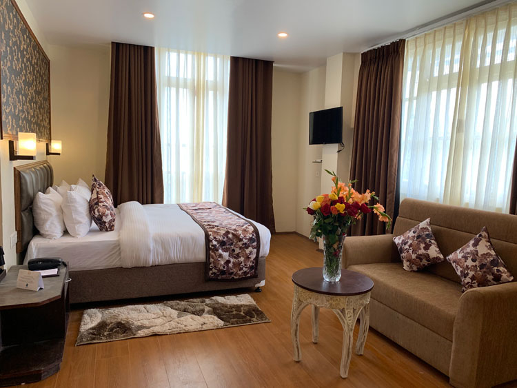 Deluxe Rooms - The Hotel Aryan Regency